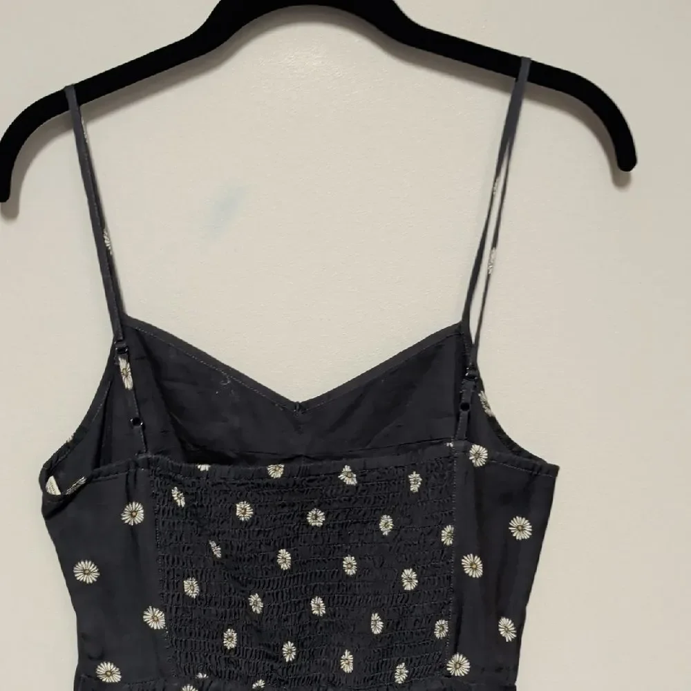 Jack Wills Blue Mini Dress with White Daisy Print